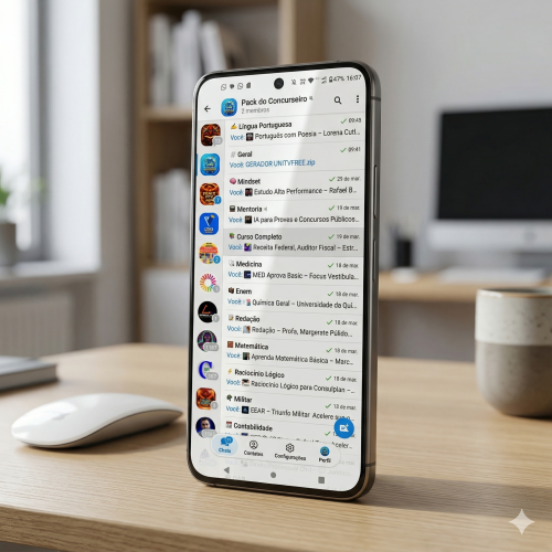 Telegram mockup